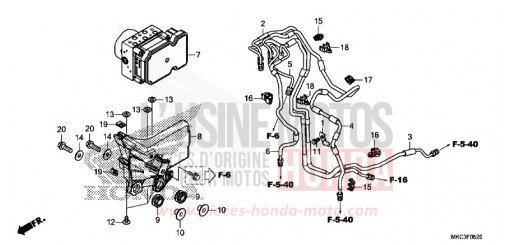 MODULATORE ABS GL1800J di 2018